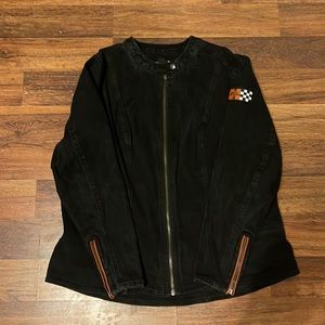 Ladies Harley Davidson Jean Riding Jacket sz 1W plus